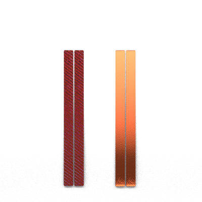 reversible-insert-earrings-lurex-red-molten-orange-creoles