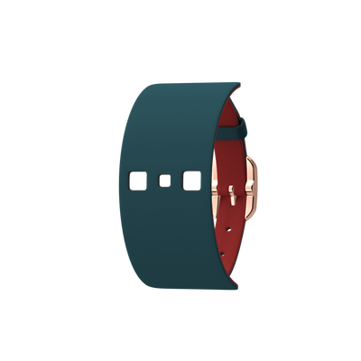 petrol-blue-raspberry-single-wrap-leather-strap-rose-gold-finish-buckle-le_simple_tour