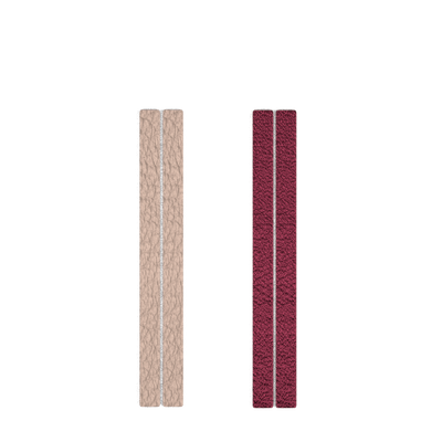 leather-insert-earrings-sugared-almond-pomegranate-creoles