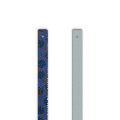 cuir-manchettes-disco-perle-bleue-manchette