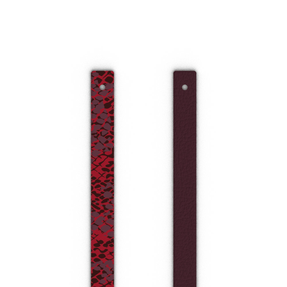 cuir-manchettes-cameleon-pourpre-metallise-manchette-1