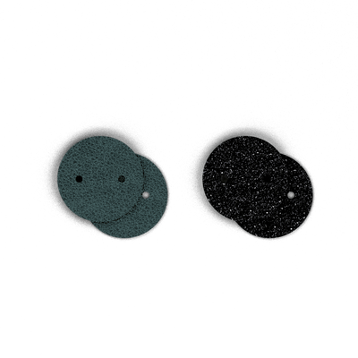 cuir-boucles-d-oreilles-bleu-petrole-noir-glitter-pendantes