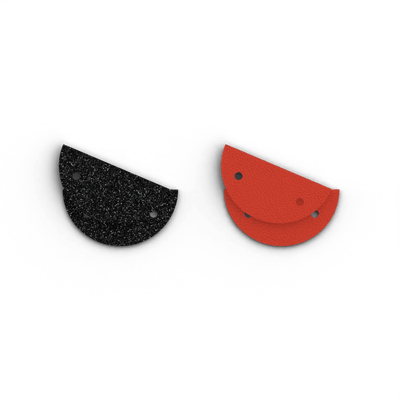 leather-insert-earrings-black-glitter-soft-red-creoles