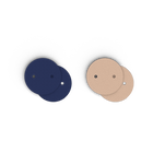 cuir-boucles-d-oreilles-denim-peche-blanche-pendantes-1