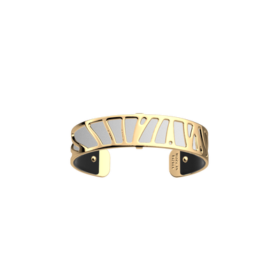 manchette-perroquet-cuir-reversible-noir-blanc