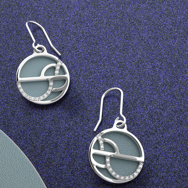 Boucles d'oreilles Virevolte Pr&eacute;cieuses