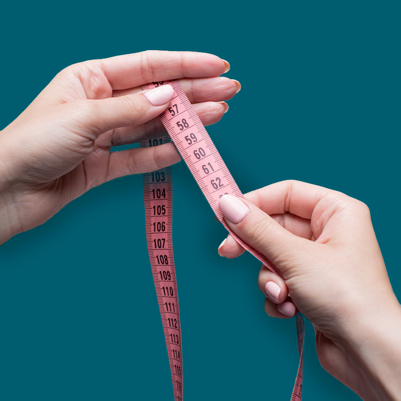 MESURER AVEC UN MÈTRE RUBAN