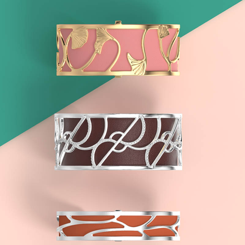 Manchettes Flamenco Virevolte Ecorce