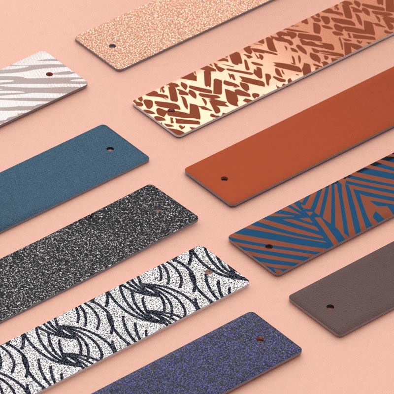 Cuirs Twit / Rose Clair Tissage Lam&eacute; / Nuit &Eacute;toil&eacute;e Chor&eacute;graphie / Abricot