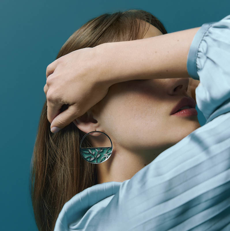 boucle-oreille-arbre-de-vie-argentee